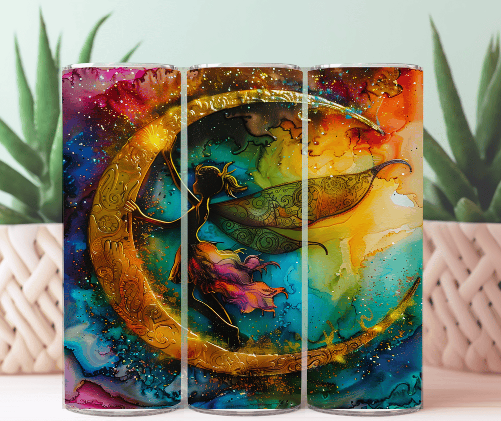 Image of Watercolor Fairy Tumbler