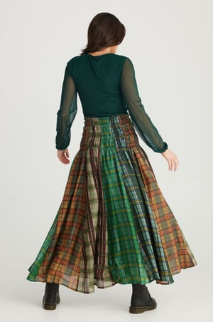 Image of Balmoral Skirt. Highlands Check Print. By Talisman the Label.