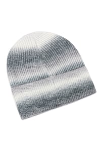 Image 3 of Ombre Striped Knitted Beanie