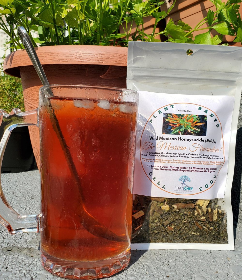 Wild Mexican Firecracker Muicle! Energy Tea. Stamina/Anti-Depressant/Diabetes/Blood Purifier 1.5 oz.