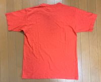 Image 5 of 45 rpm slubby knit red cotton v-neck t-shirt, size3 (M)