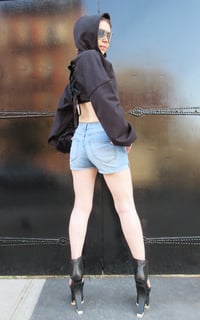 Image 5 of Siren Crop Hoodie