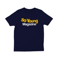 Image 1 of So Young Logo Tee Navy