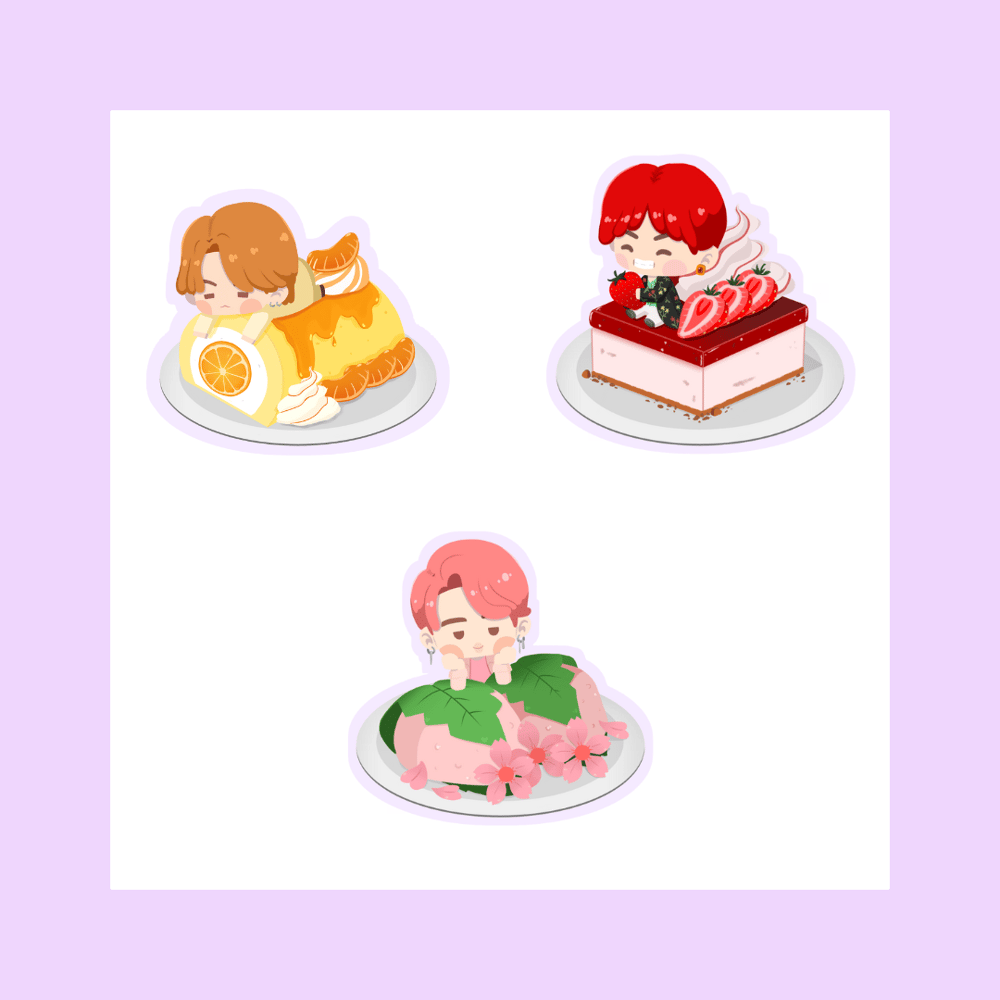 Image of [STICKERS] BTS SWEETS  1 € - 5 €