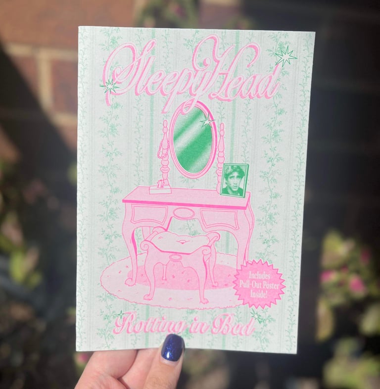 Sleepyhead Risograph Art Zine