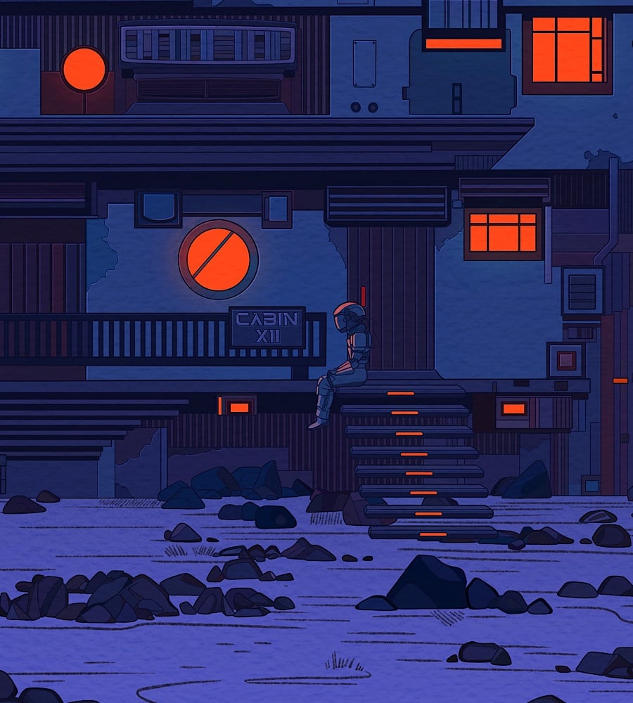 CABIN X11 Dusk Print