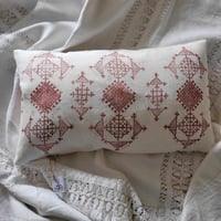 SLAVIC-INSPIRED BLOCK PRINTED CUSHION - NO.2