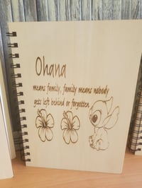 Image 3 of Birch cover spiral notebook
