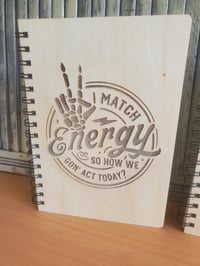 Image 5 of Birch cover spiral notebook