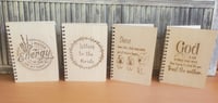 Image 2 of Birch cover spiral notebook