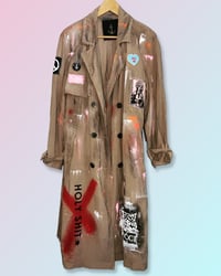 Image 2 of tom ¥ unisex ¥ upCyclinG viLLaGe punK¥IbiZa ¥TrenChcoaT¥ festival