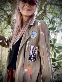 Image 6 of tom ¥ unisex ¥ upCyclinG viLLaGe punK¥IbiZa ¥TrenChcoaT¥ festival