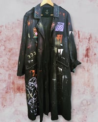 Image 2 of I dont care ¥ unisex ¥ upCyclinG viLLaGe punK¥IbiZa ¥TrenChcoaT¥ festival