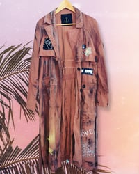 Image 2 of Tanz drauf ¥ unisex ¥ upCyclinG viLLaGe punK¥IbiZa ¥TrenChcoaT¥ festival