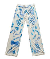 Image 1 of Airbrushed Upcycled Pants
