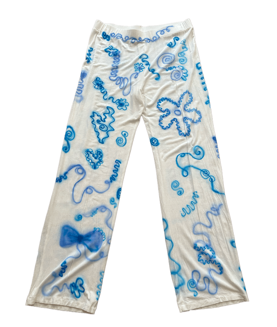 Image of Airbrushed Upcycled Pants