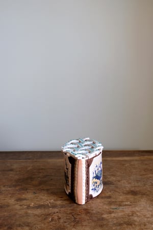 Image of Swan & Whippet - Romantic Vase