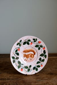 Image 2 of Strawberry Squirrel - Romantic Plate