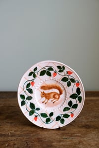 Image 4 of Strawberry Squirrel - Romantic Plate