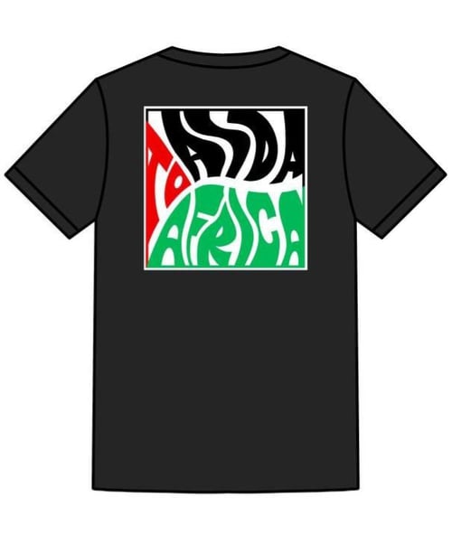 Image of 'Aida to Africa' tour t-shirt