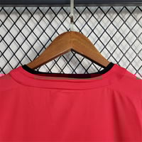 Image 6 of Manchester United Retro 02/04 Long Sleeve Home Jersey