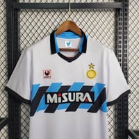 Image 2 of Inter Milan 90/91 Retro Home Jersey