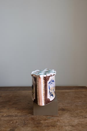 Image of Swan & Whippet - Romantic Vase