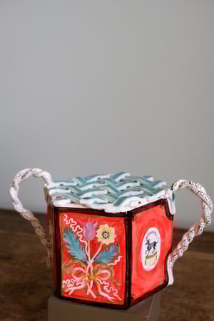 Image of Cherish the Beast - Romantic Vase