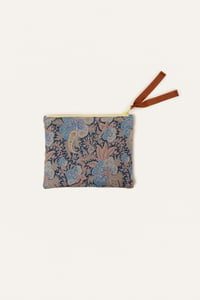 Image 2 of POCHETTE POP CORN FLORAL BLU