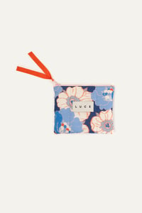 Image 1 of POCHETTE POP CORN ANEMONE BLU