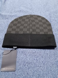 Image 5 of LV Beanie Black