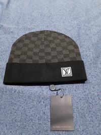 Image 6 of LV Beanie Black