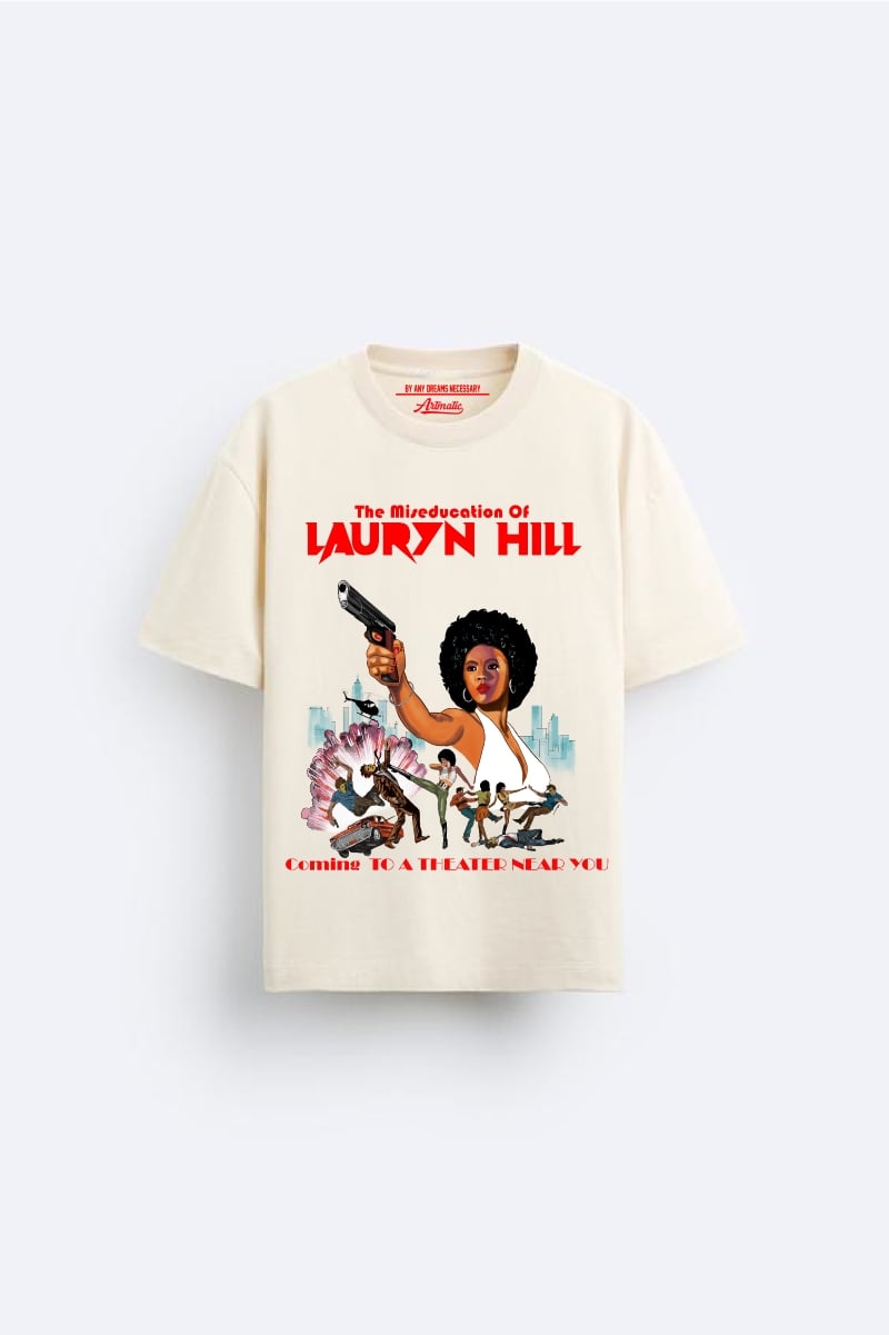Artmatic- Miseducation of Lauryn Hill  Comic Tee 