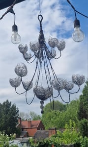 Image of Wire Chandelier