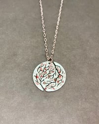 Image 3 of Red Leaves Branches Pendant