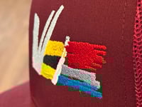 Image 4 of C'est La V Embroidered Cadillac Snapback Hat