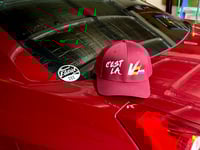 Image 2 of C'est La V Embroidered Cadillac Snapback Hat