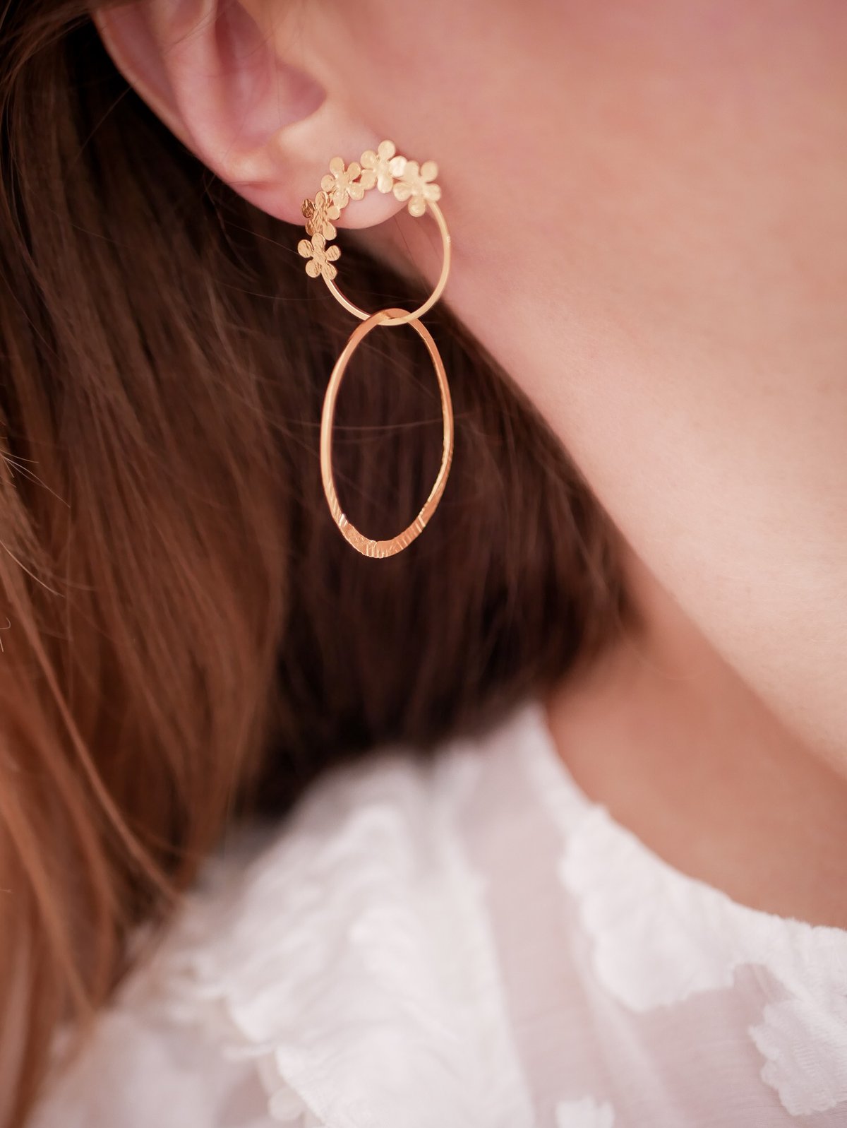 Image of Boucles d'Oreilles MYRIA Double