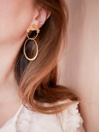 Image 7 of Boucles d'Oreilles MYRIA Double