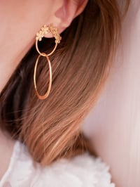 Image 3 of Boucles d'Oreilles MYRIA Double