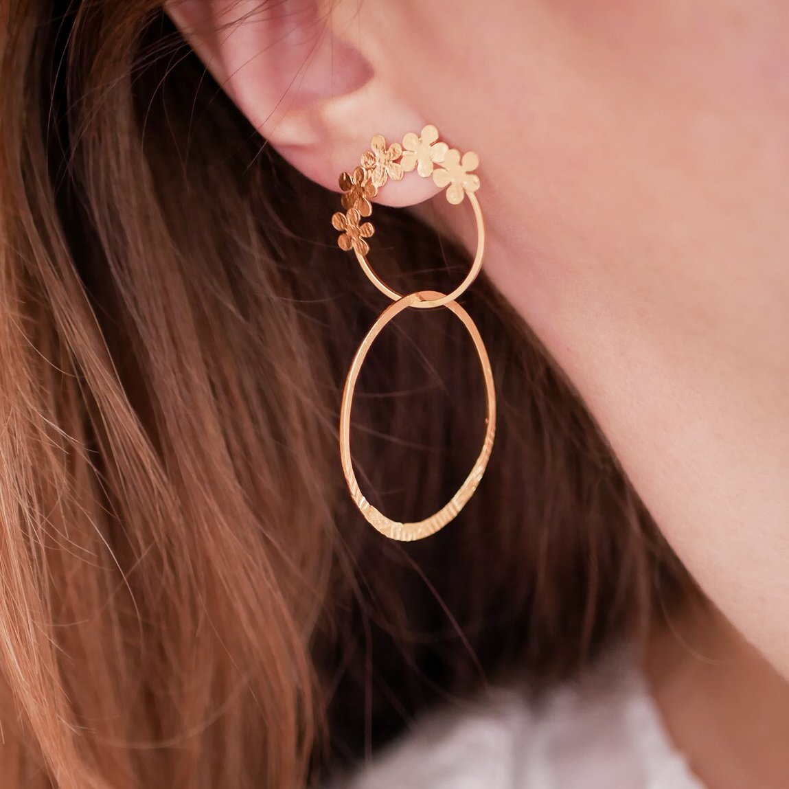 Image of Boucles d'Oreilles MYRIA Double