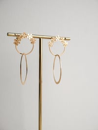 Image 2 of Boucles d'Oreilles MYRIA Double