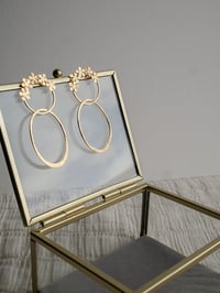 Image 8 of Boucles d'Oreilles MYRIA Double