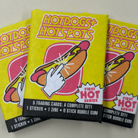 Image 1 of Hot Dogs & Hot Spots Trading Cards, First Series