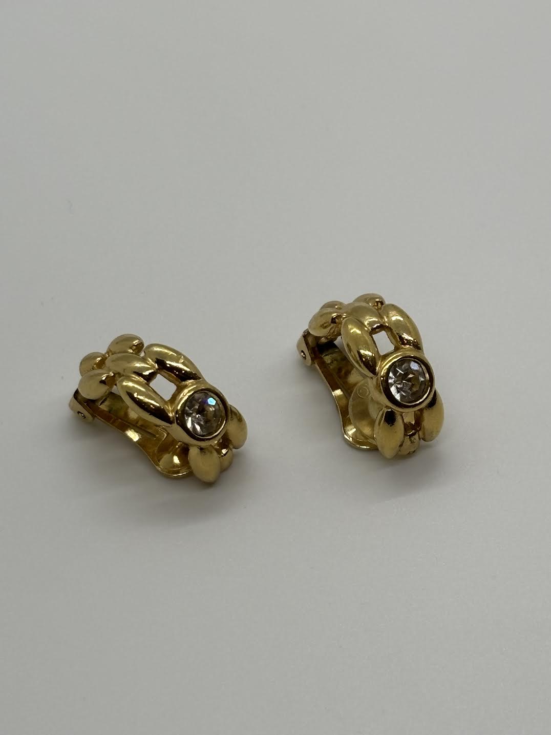 Vintage Christian Dior Clip newest On Earrings