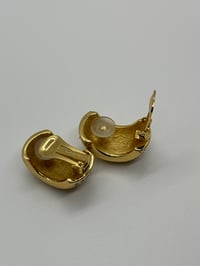 Image 6 of Vintage Christian Dior CZ Clip On Earrings