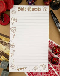 Image 6 of "Side Quests" Notepad