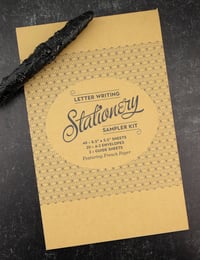Image 3 of Letter Writing Stationery Sampler Kit - Notepad (40 sheets) & Envelopes (20 envelopes)