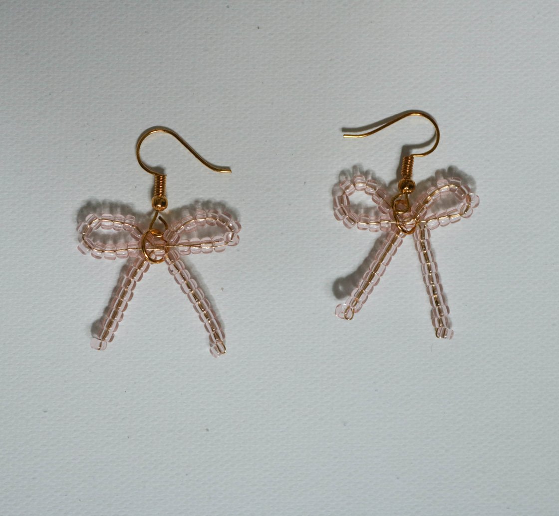 Image of baby bow earrings