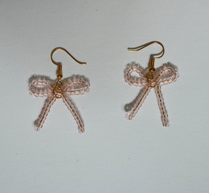 Image of baby bow earrings